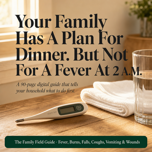 The Family Home Plan: What to Do First When Something Goes Wrong