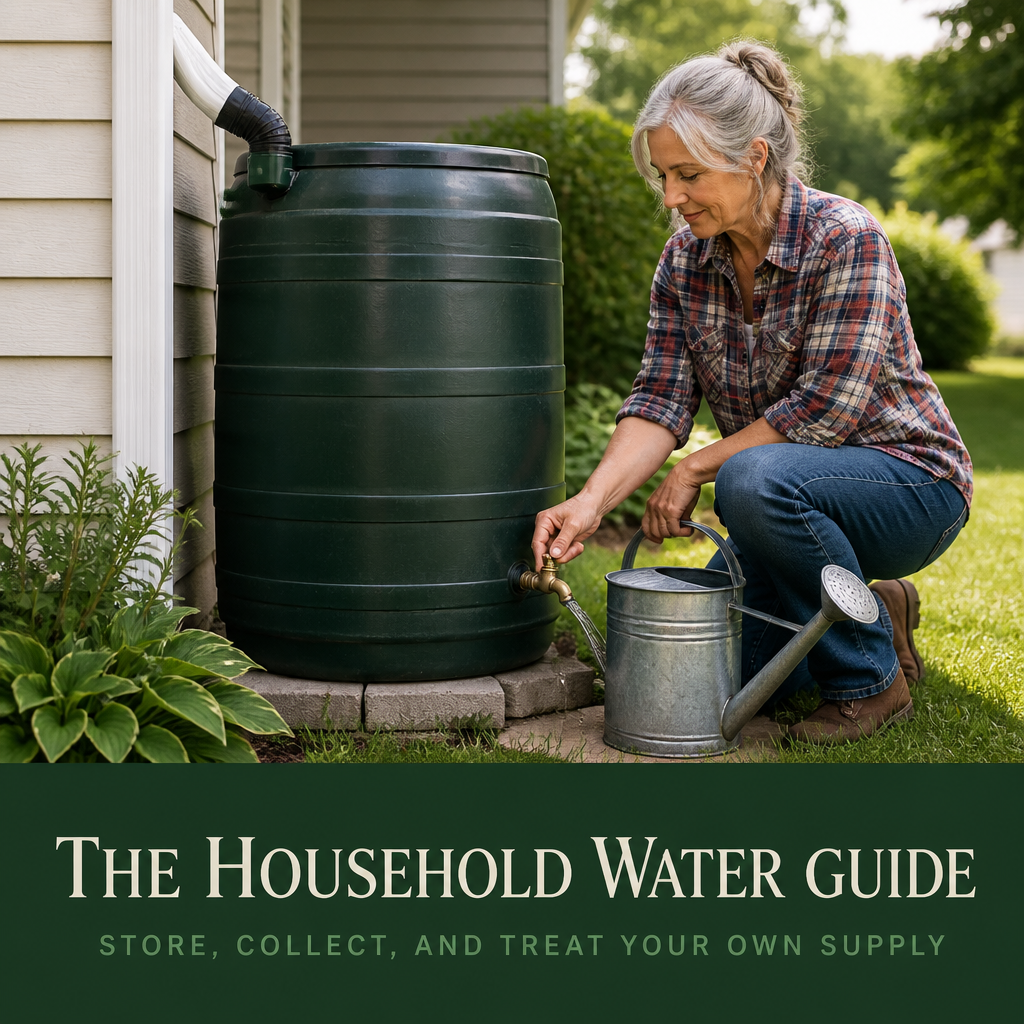The Household Water Guide: How to Store, Collect, and Treat Your Own Supply