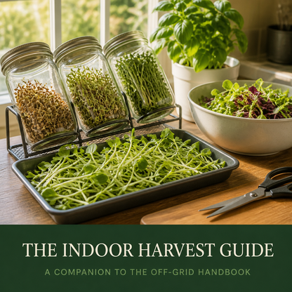 The Indoor Harvest Guide: Grow Real Food Inside, All Year