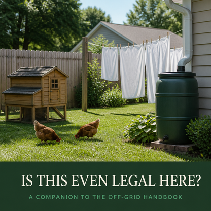 Is This Even Legal Here? The State-by-State Rules of Self-Reliant Living