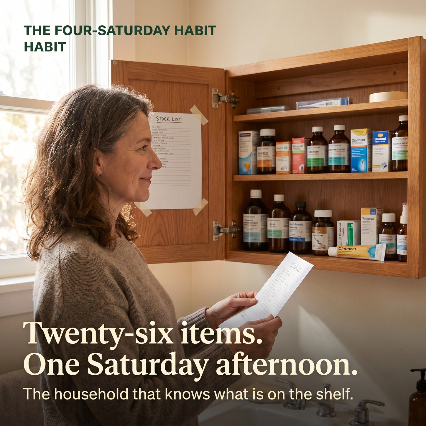 Fix Your Medicine Cabinet Once: The Exact Items to Stock