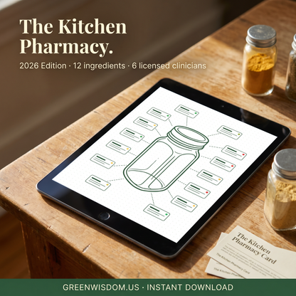 The Kitchen Pharmacy: Home Remedies That Actually Work